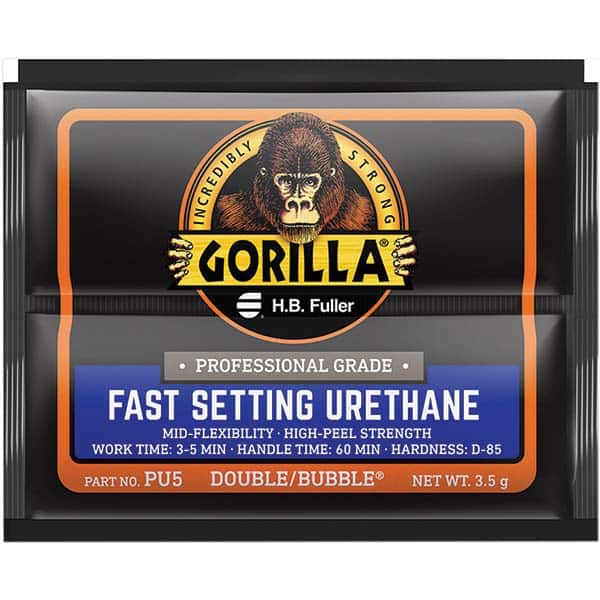 GorillaPro - Smaller than 1 oz. Foil Pack Fast Setting Urethane - Exact Tool & Supply
