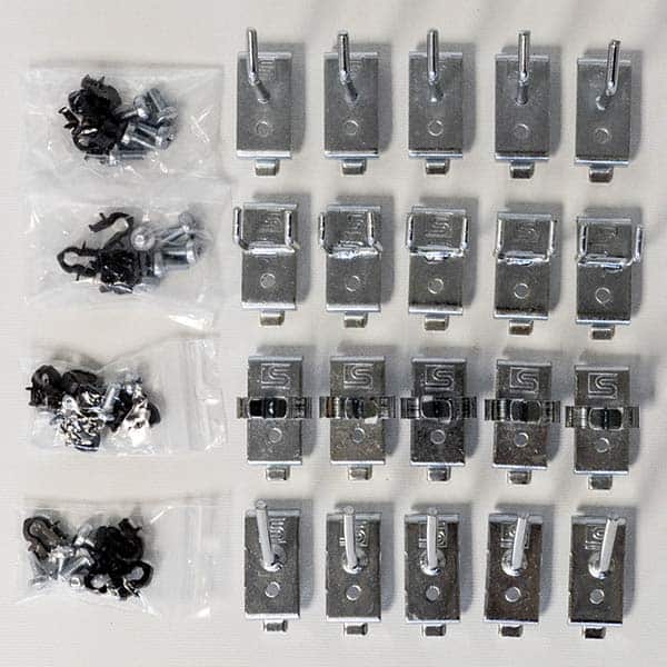 Treston - Pegboard Hook Sets For Use With: Treston pegboard panels: 861511-49; 861516-49; 861533-49; 861526-49; 861531-49; 860951-49; 830518-07P; 830682-07P; C74007102; 14-C7400779; 14-C7400774; 14-C7400771 Material: Stainless Steel - Exact Tool & Supply