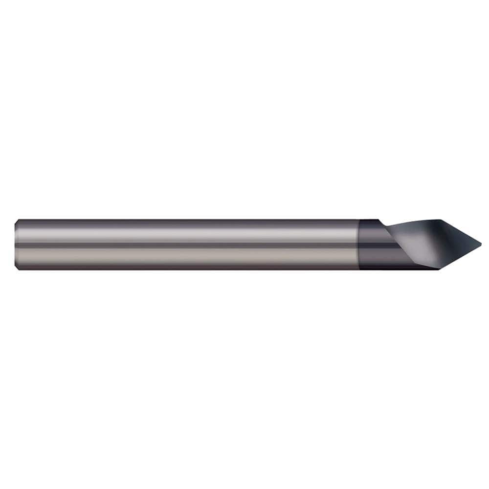Harvey Tool - 90° 3/16" Diam 2" OAL Tipped Off Engraving Cutters - Exact Tool & Supply
