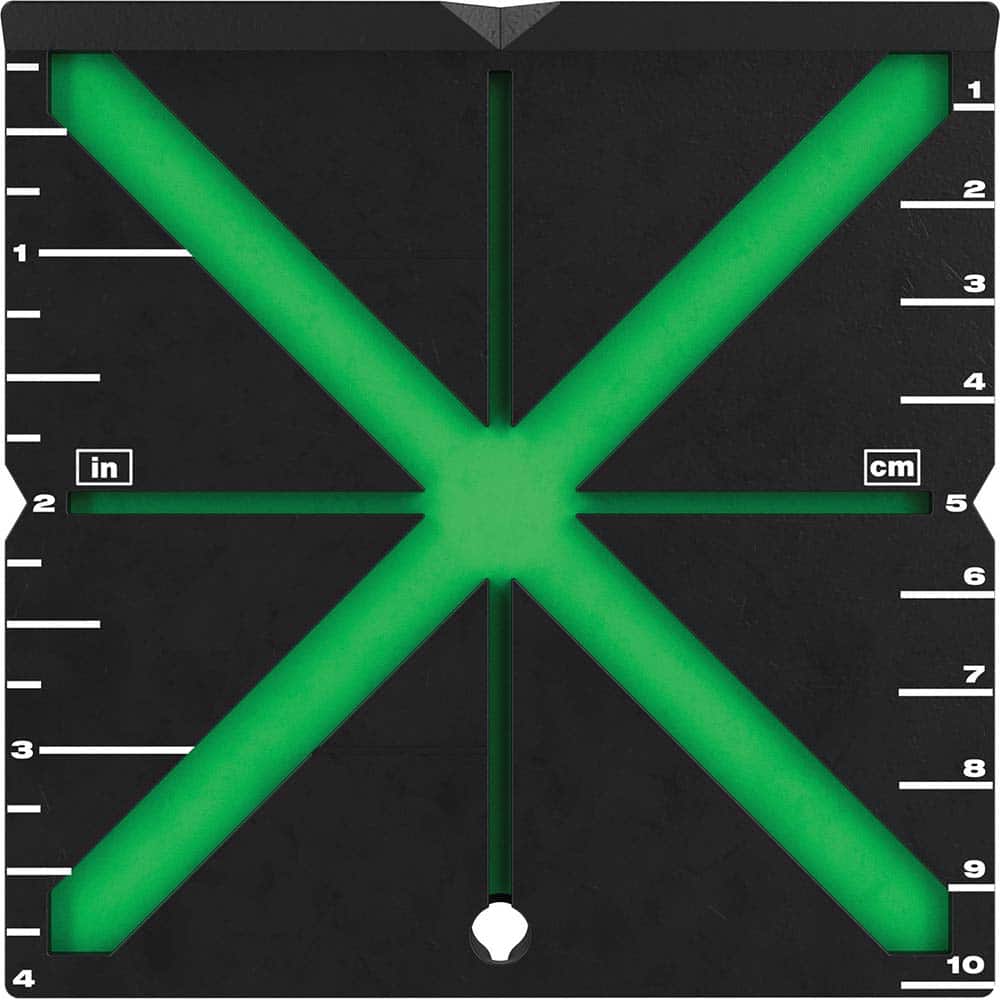 Milwaukee Tool - Laser Level Accessories; Type: Responsive Laser Alignment Target ; For Use With: Green Lasers - Exact Tool & Supply