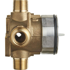American Standard - Tub & Shower Faucets; Type: Rough-in valve ; Style: Not applicable ; Design: Temp/Press Valve ; Material: Brass ; Handle Type: No Handle ; Handle Material: Non-Metallic - Exact Tool & Supply