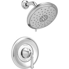 American Standard - Tub & Shower Faucets; Type: Shower trim only ; Style: Delancey ; Design: Ceramic Mixing Cartridge ; Material: Metal ; Handle Type: Lever ; Handle Material: Metal - Exact Tool & Supply