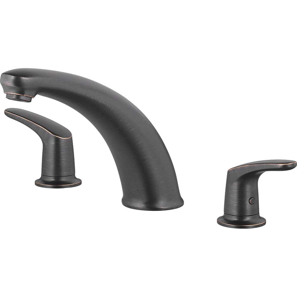 American Standard - Tub & Shower Faucets; Type: Tub faucet ; Style: Colony Pro ; Design: Ceramic Mixing Cartridge ; Material: Brass ; Handle Type: Lever ; Handle Material: Metal - Exact Tool & Supply