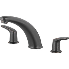 American Standard - Tub & Shower Faucets; Type: Tub faucet ; Style: Colony Pro ; Design: Ceramic Mixing Cartridge ; Material: Brass ; Handle Type: Lever ; Handle Material: Metal - Exact Tool & Supply