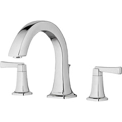 American Standard - Tub & Shower Faucets; Type: Tub faucet ; Style: Townsend ; Design: Ceramic Mixing Cartridge ; Material: Brass ; Handle Type: Lever ; Handle Material: Metal - Exact Tool & Supply