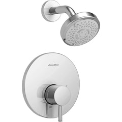 American Standard - Tub & Shower Faucets; Type: Shower trim only ; Style: Serin ; Design: Ceramic Mixing Cartridge ; Material: Metal ; Handle Type: Lever ; Handle Material: Metal - Exact Tool & Supply