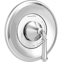 American Standard - Tub & Shower Faucets; Type: Valve Only Trim kit ; Style: Delancey ; Design: Ceramic Mixing Cartridge ; Material: Metal ; Handle Type: Lever ; Handle Material: Metal - Exact Tool & Supply