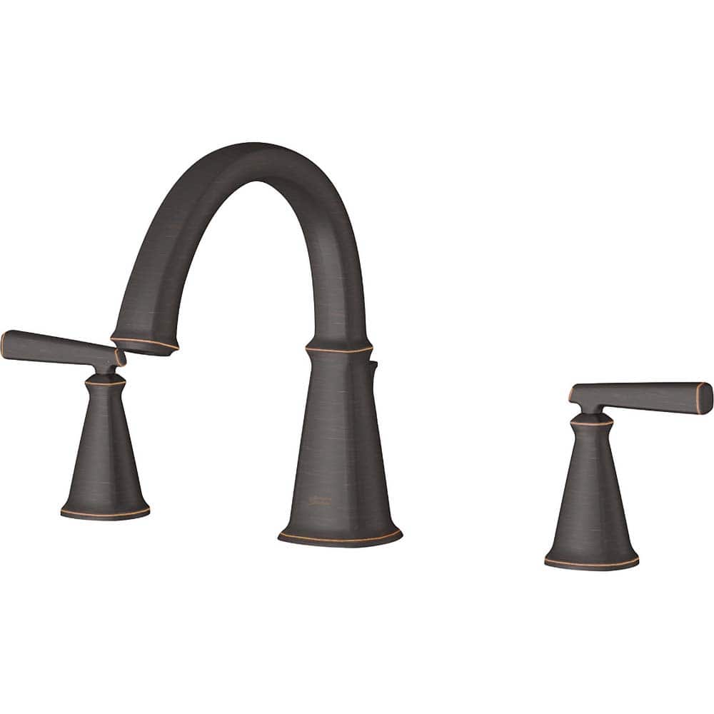 American Standard - Tub & Shower Faucets; Type: Tub faucet ; Style: Edgemere ; Design: Ceramic Mixing Cartridge ; Material: Brass ; Handle Type: Lever ; Handle Material: Metal - Exact Tool & Supply