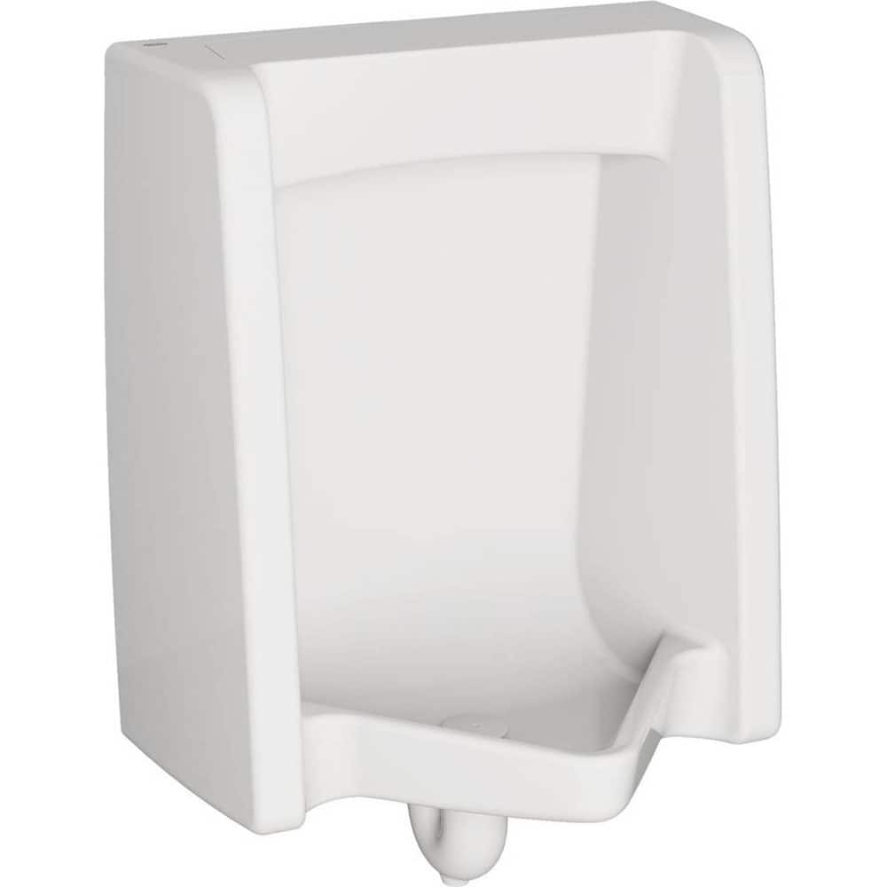 American Standard - Urinals & Accessories; Type: Back Spud Urinal ; Color: White ; Gallons Per Flush: 1.0 ; Litres Per Flush: 3.8 ; Height (Inch): 26.125 ; Width (Inch): 18.8750 - Exact Tool & Supply