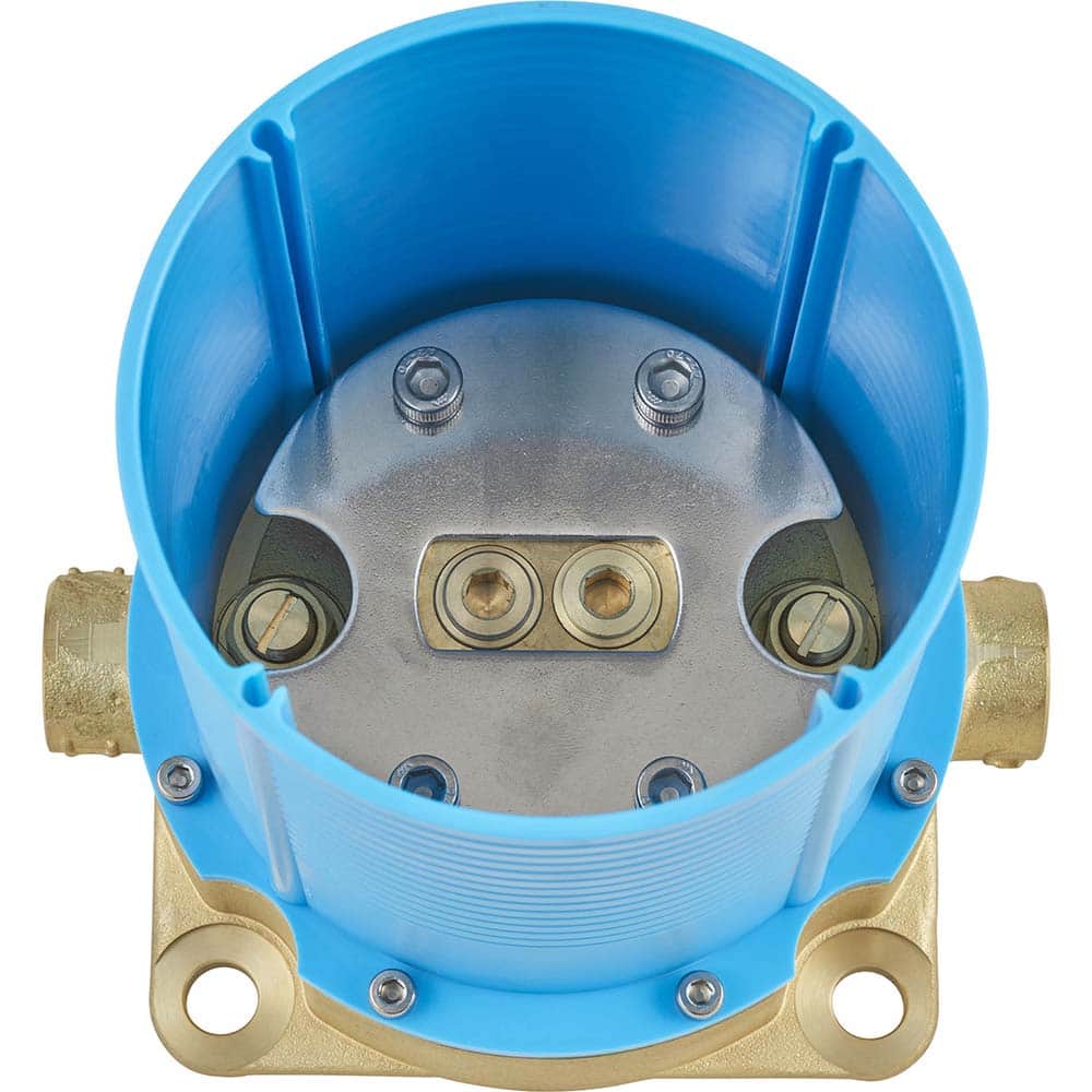 American Standard - Tub & Shower Faucets; Type: Rough-in valve ; Style: Not applicable ; Design: Temp/Press Valve ; Material: Brass ; Handle Type: No handle ; Handle Material: Non-Metallic - Exact Tool & Supply