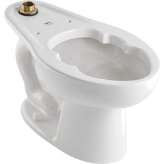 American Standard - Toilets; Type: Bowl only ; Bowl Shape: Elongated ; Mounting Style: Floor ; Gallons Per Flush: 1.1 ; Overall Height: 15 ; Overall Width: 14 - Exact Tool & Supply