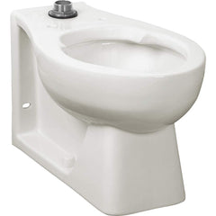 American Standard - Toilets; Type: Bowl only ; Bowl Shape: Elongated ; Mounting Style: Floor ; Gallons Per Flush: 1.28 ; Overall Height: 17.125 ; Overall Width: 13.875 - Exact Tool & Supply