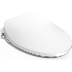 American Standard - Toilet Seats; Type: Bidet Seat ; Style: Transitional ; Material: Plastic ; Color: White ; Outside Width: 15 (Inch); Inside Width: 8.0625 (Inch) - Exact Tool & Supply