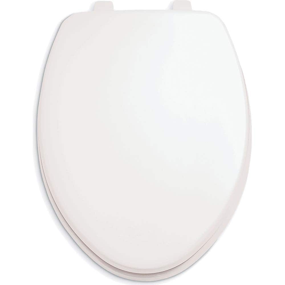 American Standard - Toilet Seats; Type: Toilet Seat ; Style: Transitional ; Material: Wood ; Color: White ; Outside Width: 15 (Inch); Installations: Residential - Exact Tool & Supply