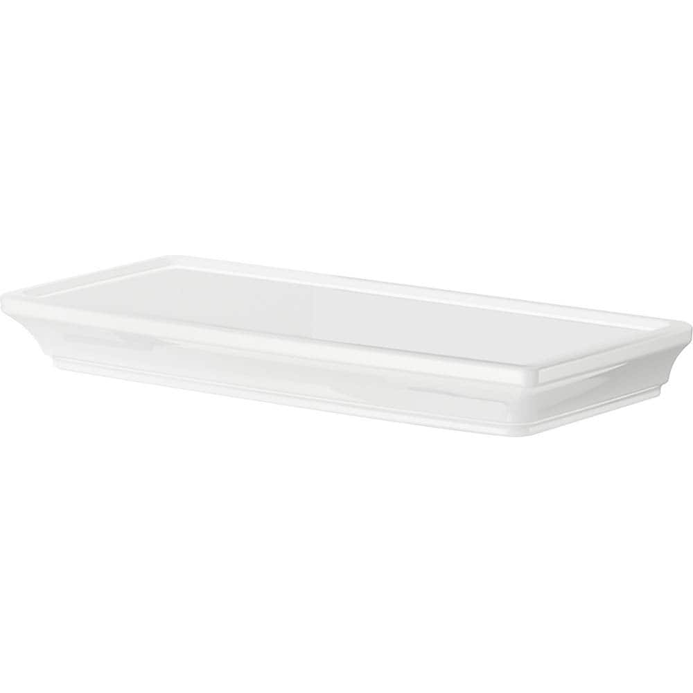 American Standard - Toilet Repair Kits & Parts; Type: Toilet tank lid ; Material: Vitreous China ; For Use With: Town Square Suite - Exact Tool & Supply