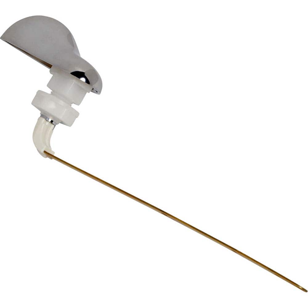 American Standard - Tank Levers; Arm Length: 10 (Inch); Style: Left Hand Trip Lever ; Handle Type: Lever ; Material: Metal ; Type of Nut: Round Nut ; Type of Spud: Horizontal - Exact Tool & Supply