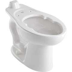 American Standard - Toilets; Type: Tankless ; Bowl Shape: Elongated ; Mounting Style: Floor ; Gallons Per Flush: 1.1 ; Overall Height: 17.25 ; Overall Width: 14 - Exact Tool & Supply