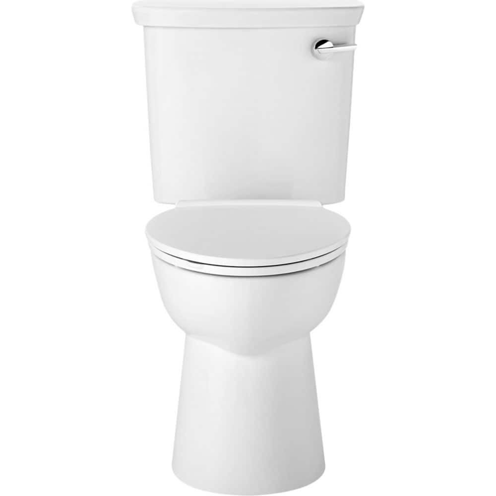 American Standard - Toilets; Type: Two-piece ; Bowl Shape: Elongated ; Mounting Style: Floor ; Gallons Per Flush: 1.0 ; Overall Height: 32.24 ; Overall Width: 17.875 - Exact Tool & Supply