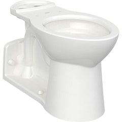 American Standard - Toilets; Type: Wall-Hung Bowl Only ; Bowl Shape: Elongated ; Mounting Style: Floor ; Gallons Per Flush: 1.28 ; Overall Height: 17 ; Overall Width: 14 - Exact Tool & Supply