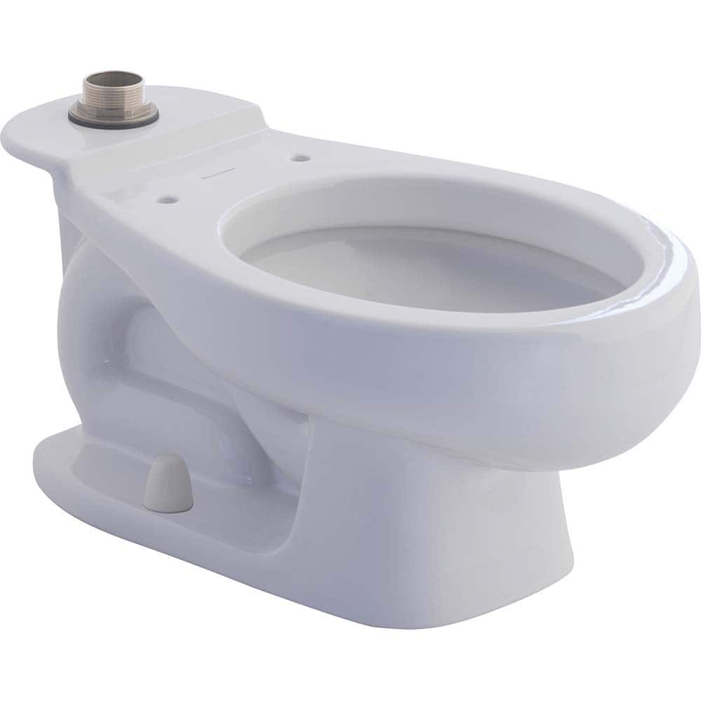 American Standard - Toilets; Type: One-piece ; Bowl Shape: Elongated ; Mounting Style: Floor ; Gallons Per Flush: 1.28 ; Overall Height: 11.125 ; Overall Width: 13.6875 - Exact Tool & Supply