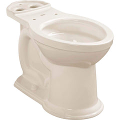 American Standard - Toilets; Type: Bowl only ; Bowl Shape: Elongated ; Mounting Style: Floor ; Gallons Per Flush: 1.28 ; Overall Height: 16.5 ; Overall Width: 14 - Exact Tool & Supply
