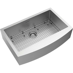 American Standard - Sinks; Type: Single Bowl Stainless Steel Kitchen Sink ; Outside Length: 22 (Inch); Outside Length: 22.000 (Decimal Inch); Outside Width: 33.000 (Decimal Inch); Outside Width: 33 (Inch); Outside Height: 9.0000 (Decimal Inch) - Exact Tool & Supply