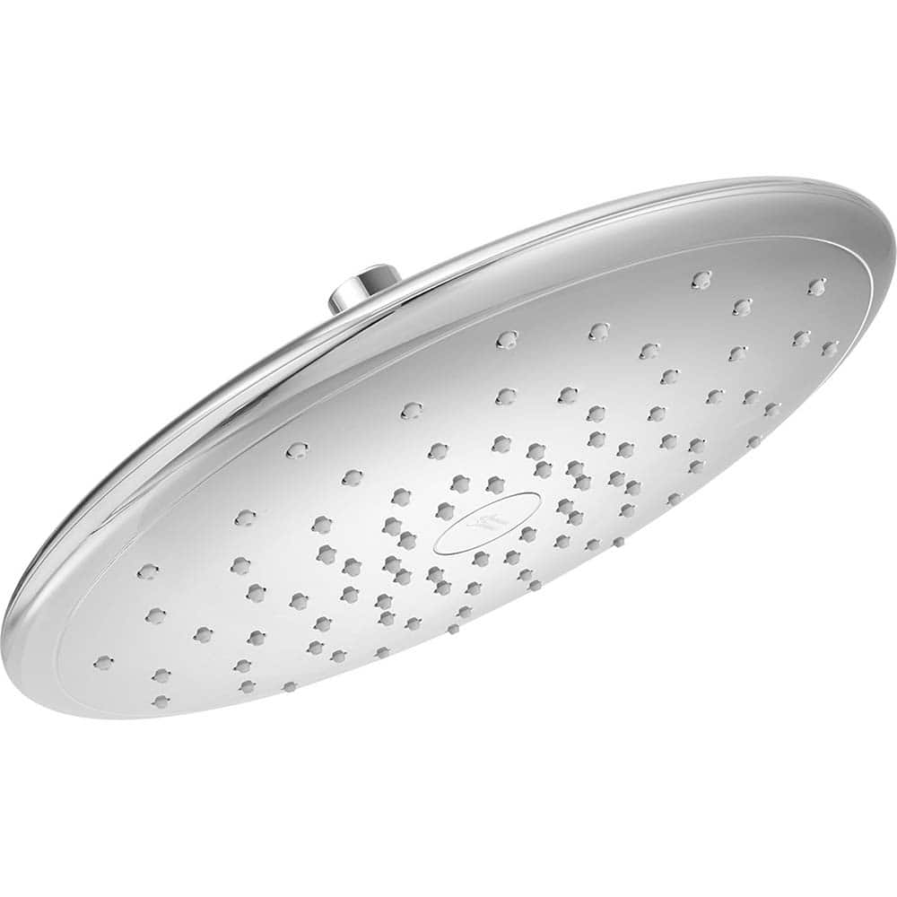 American Standard - Shower Heads & Accessories; Type: Shower Head ; Material: Metal ; GPM: 2.50 ; Face Diameter: 11 (Inch); Finish/Coating: Polished Chrome ; Settings: Spray, Pulse, Combination Pulse-Massage - Exact Tool & Supply