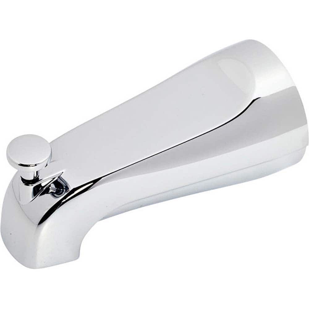 American Standard - Shower Heads & Accessories; Type: Tub Spout ; Material: Metal ; GPM: 2.50 ; Face Diameter: 6 (Inch); Finish/Coating: Polished Chrome ; Settings: Spray, Pulse, Combination Pulse-Massage - Exact Tool & Supply