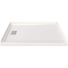 American Standard - Shower Supports & Kits; Type: Shower Floor ; Length (Inch): 60 ; Material: High Gloss Acrylic ; Finish/Coating: White - Exact Tool & Supply