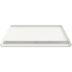 American Standard - Shower Supports & Kits; Type: Shower Floor ; Length (Inch): 64 ; Material: Solid Non-pourous material ; Finish/Coating: White - Exact Tool & Supply