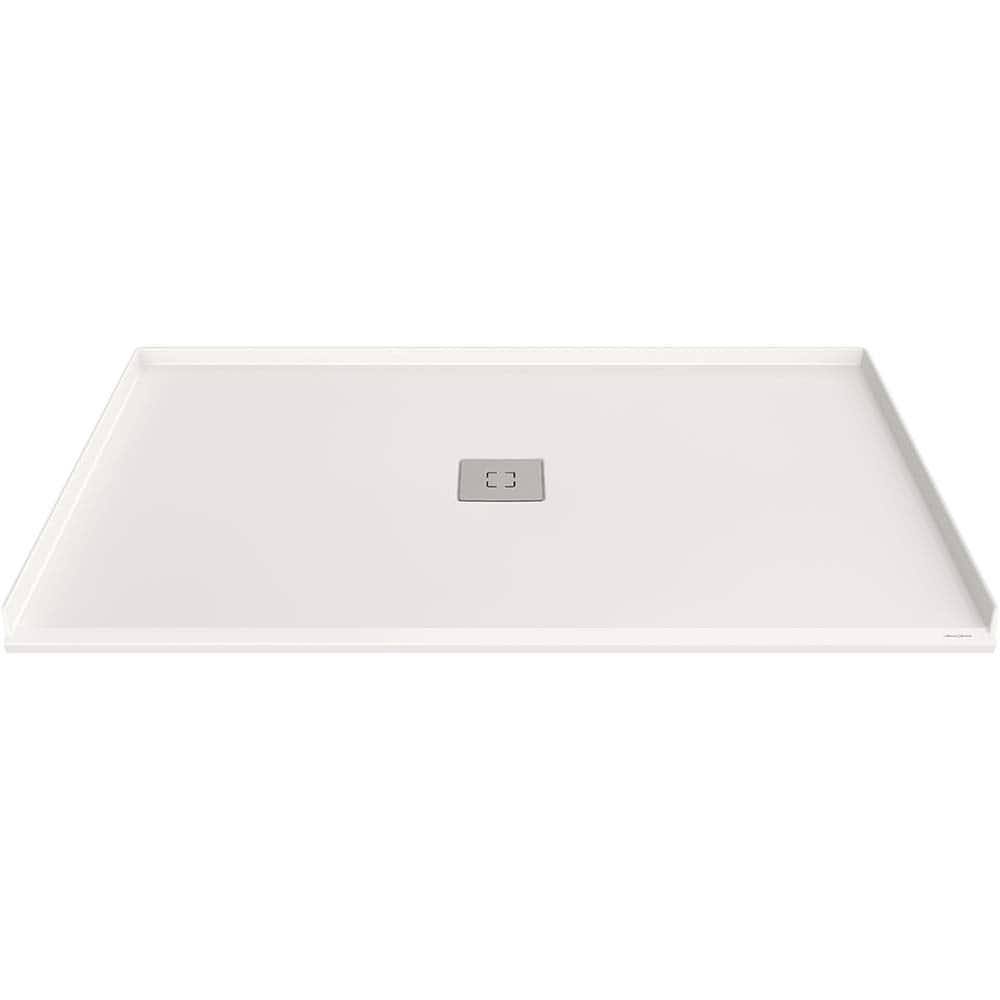 American Standard - Shower Supports & Kits; Type: Shower Floor ; Length (Inch): 64 ; Material: High Gloss Acrylic ; Finish/Coating: White - Exact Tool & Supply