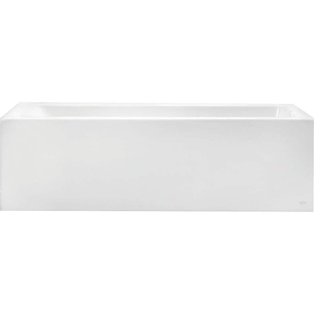 American Standard - Shower Supports & Kits; Type: Bathtub ; Length (Inch): 60 ; Material: High Gloss Acrylic ; Finish/Coating: White - Exact Tool & Supply
