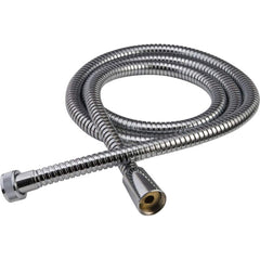 American Standard - Shower Supports & Kits; Type: Shower Hose ; Length (Inch): 59 ; Material: Metal ; Diameter (Inch): 0.5 ; Finish/Coating: Polished Chrome - Exact Tool & Supply