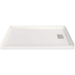 American Standard - Shower Supports & Kits; Type: Shower Floor ; Length (Inch): 60 ; Material: High Gloss Acrylic ; Finish/Coating: White - Exact Tool & Supply