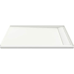 American Standard - Shower Supports & Kits; Type: Shower Floor ; Length (Inch): 60 ; Material: Solid Non-pourous material ; Finish/Coating: White - Exact Tool & Supply