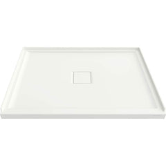 American Standard - Shower Supports & Kits; Type: Shower Floor ; Length (Inch): 48 ; Material: Solid Non-pourous material ; Finish/Coating: White - Exact Tool & Supply