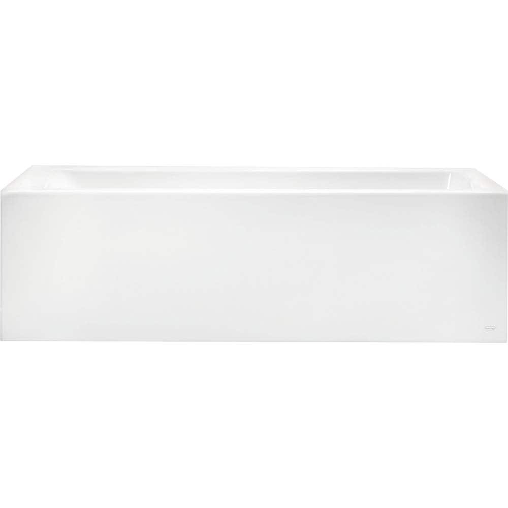 American Standard - Shower Supports & Kits; Type: Bathtub ; Length (Inch): 60 ; Material: High Gloss Acrylic ; Finish/Coating: White - Exact Tool & Supply