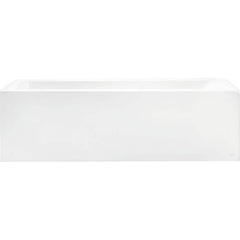 American Standard - Shower Supports & Kits; Type: Bathtub ; Length (Inch): 60 ; Material: High Gloss Acrylic ; Finish/Coating: White - Exact Tool & Supply