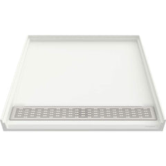 American Standard - Shower Supports & Kits; Type: Shower Floor ; Length (Inch): 38 ; Material: Solid Non-pourous material ; Finish/Coating: White - Exact Tool & Supply