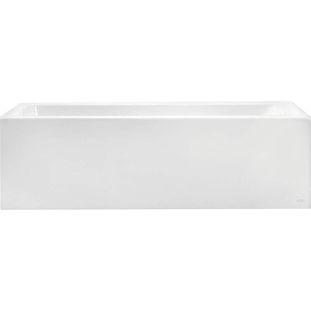 American Standard - Shower Supports & Kits; Type: Bathtub ; Length (Inch): 60 ; Material: High Gloss Acrylic ; Finish/Coating: White - Exact Tool & Supply
