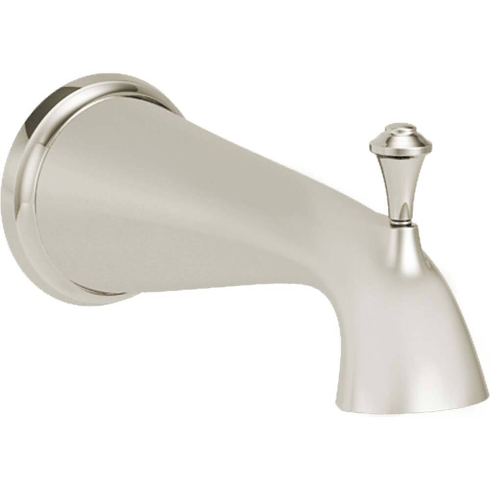 American Standard - Shower Heads & Accessories; Type: Tub Spout ; Material: Metal ; GPM: 2.50 ; Face Diameter: 7.75 (Inch); Finish/Coating: Polished Nickel ; Settings: Spray, Pulse, Combination Pulse-Massage - Exact Tool & Supply