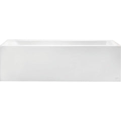 American Standard - Shower Supports & Kits; Type: Bathtub ; Length (Inch): 60 ; Material: High Gloss Acrylic ; Finish/Coating: White - Exact Tool & Supply