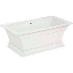 American Standard - Shower Supports & Kits; Type: Bathtub ; Length (Inch): 68 ; Material: High Gloss Acrylic ; Finish/Coating: White - Exact Tool & Supply