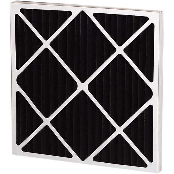 PRO-SOURCE - Pleated & Panel Air Filters; Filter Type: Carbon ; Nominal Height (Inch): 24 ; Nominal Width (Inch): 24 ; Nominal Depth (Inch): 2 ; MERV Rating: 6 ; Media Material: Synthetic - Exact Tool & Supply