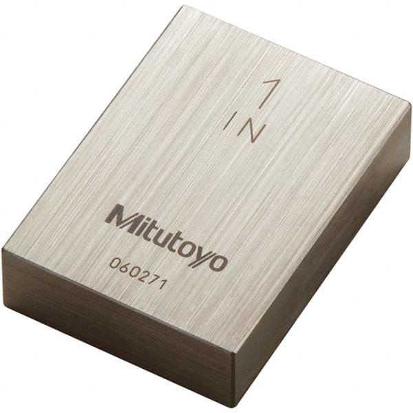 Mitutoyo - Gage Blocks & Spacers Type: Gage Block Size (Decimal Inch): 1.00000 - Exact Tool & Supply