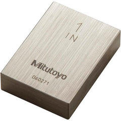 Mitutoyo - Gage Blocks & Spacers Type: Gage Block Size (Decimal Inch): 1.00000 - Exact Tool & Supply