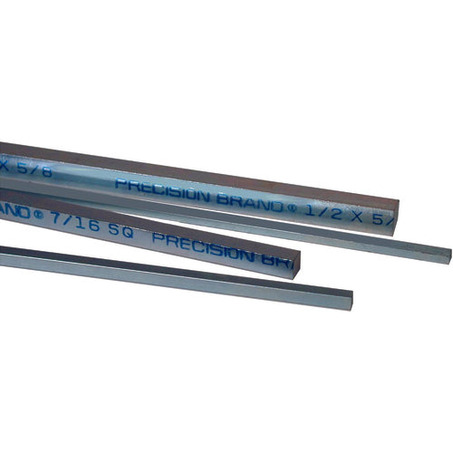 1/2 × 7/8 × 12″ Keystock-Plated - Exact Tool & Supply
