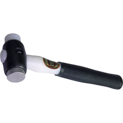 Osca - Non-Marring Hammers; Head Type: Double Head ; Head Material: Zinc ; Handle Material: Plastic/Rubber ; Head Weight Range: 1 - 2.9 lbs. ; Face Diameter Range: 1" - Exact Tool & Supply