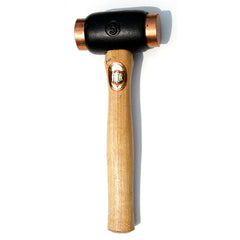 Osca - Non-Marring Hammers; Head Type: Double Head ; Head Material: Malleable Iron ; Handle Material: Wood ; Head Weight Range: 1 - 2.9 lbs. ; Face Diameter Range: 1" - Exact Tool & Supply