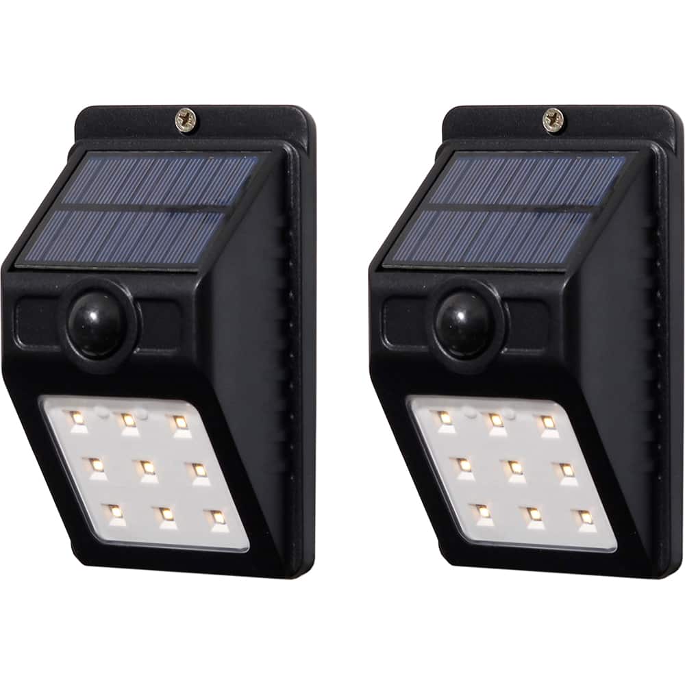Westinghouse - Motion Sensing Light Fixtures; Detection Angle: 120 ; Number of Heads: 1 ; Detection Distance (Feet): 39.37 ; Lamp Type: LED ; Mounting Type: Wall ; Housing Material: Plastic - Exact Tool & Supply